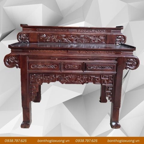  Bàn thờ 2 tầng gỗ tràm 154cm-GT012 