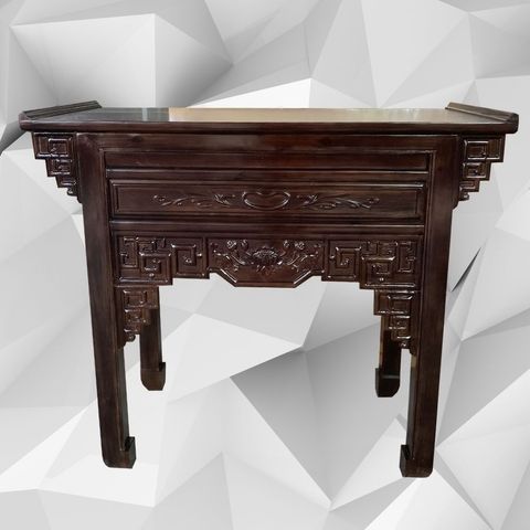  Bàn thờ 1 tầng gỗ tràm 127cm-GT005 