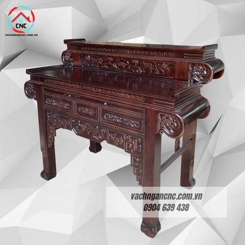  Bàn thờ 2 tầng gỗ tràm 154cm-GT012 