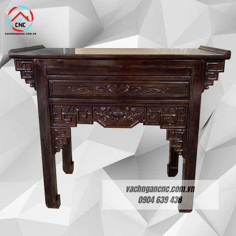  Bàn thờ 1 tầng gỗ tràm 127cm-GT005 