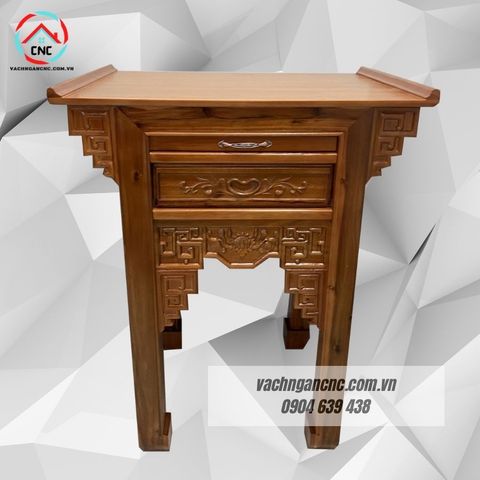  Bàn thờ 1 tầng gỗ tràm 88cm-GT001 