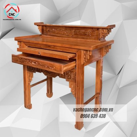  Bàn thờ 2 tầng gỗ tràm 127cm-GT011 