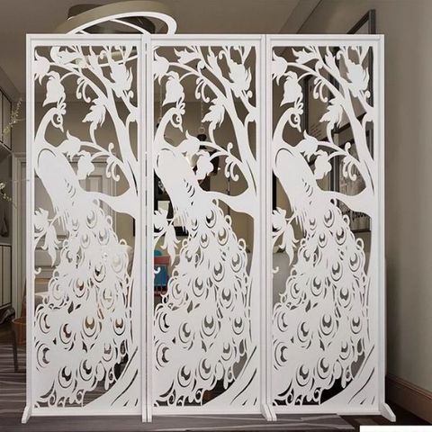  Vách ngăn bình phong con công- BP37 