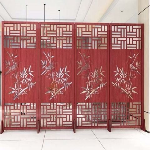  Vách ngăn bình phong cây trúc- BP36 