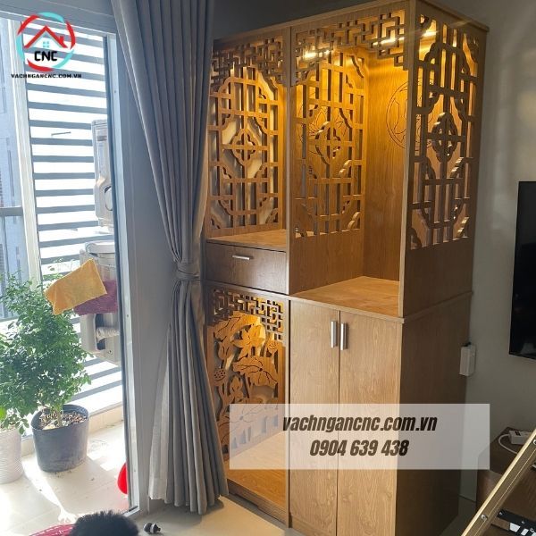  Tủ thờ 2 tầng MDF - MS036 