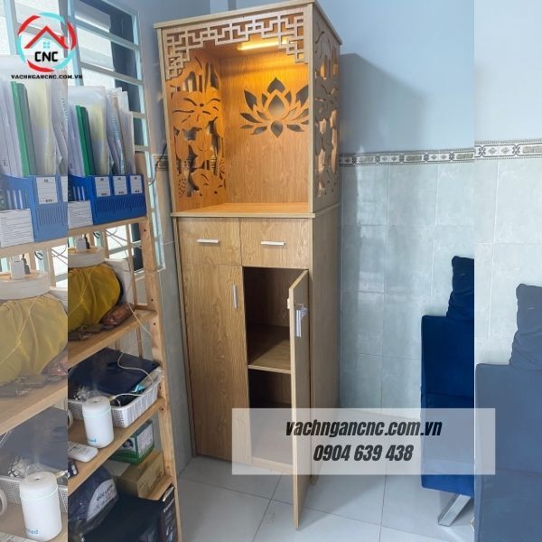 Tủ thờ 2 tầng MDF - MS035