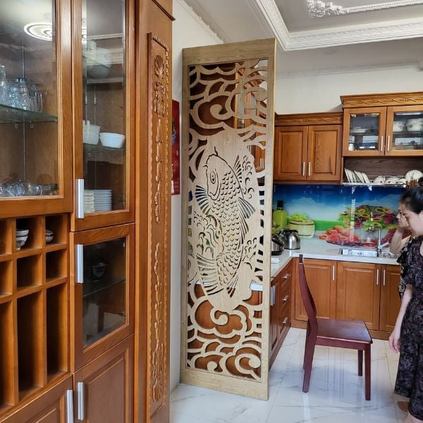 Vách Ngăn Phòng Bếp -BK07