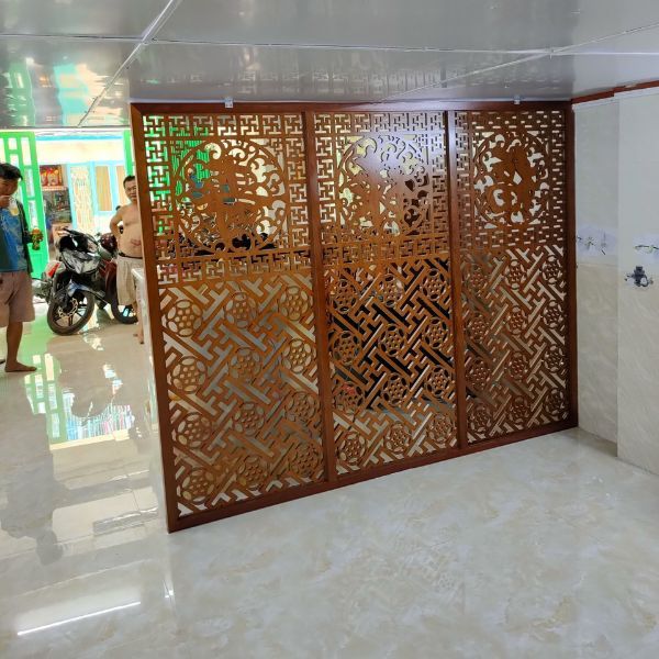 Vách Ngăn Phòng Khách Và Bếp -BK78