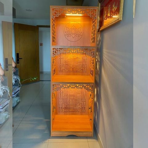  Tủ thờ 3 Tầng Gỗ MDF - MS024 