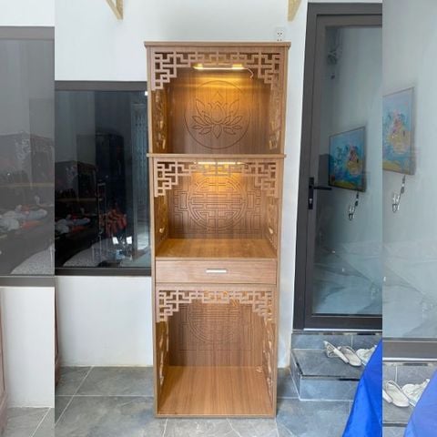  Kệ thờ 3 tầng MDF - MS033 
