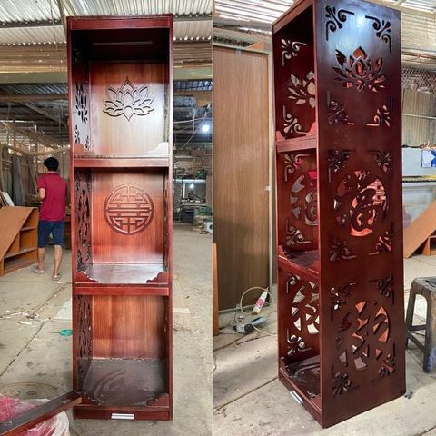  Bàn Thờ 3 Tầng Gỗ Sồi  - MS05 