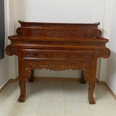  Bàn Thờ  Gia Tiên Gõ Đỏ-BT06 