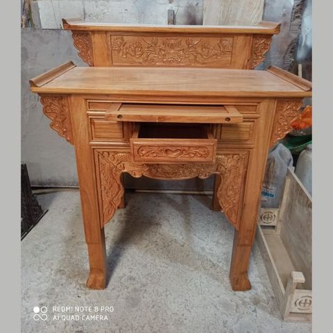  Bàn Thờ  Gia Tiên Gỗ Gõ -BT06 