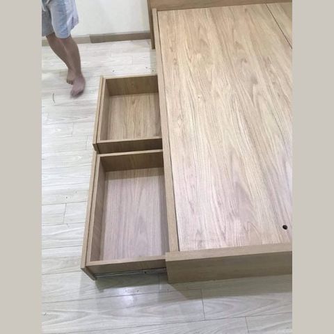  Giường Gỗ Công Nghiệp - GG04 