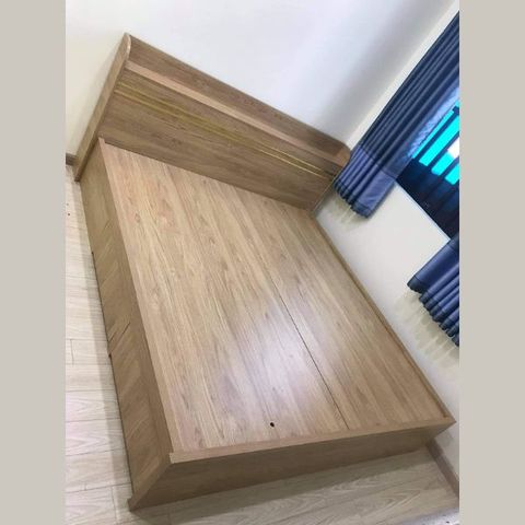  Giường Gỗ Công Nghiệp - GG04 