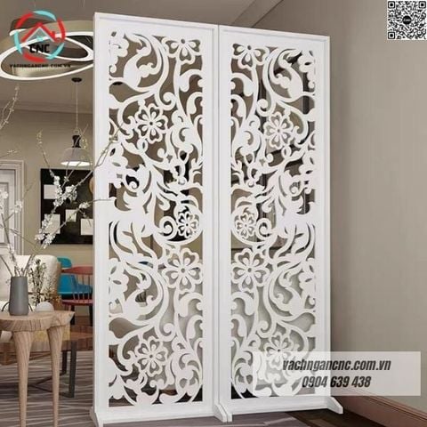  Bình phong nhựa trắng- BP40 