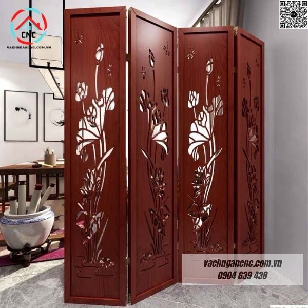 Vách ngăn bình phong cnc- BP34