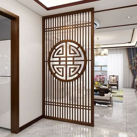  Vách ngăn trang trí phòng khách -BK198 