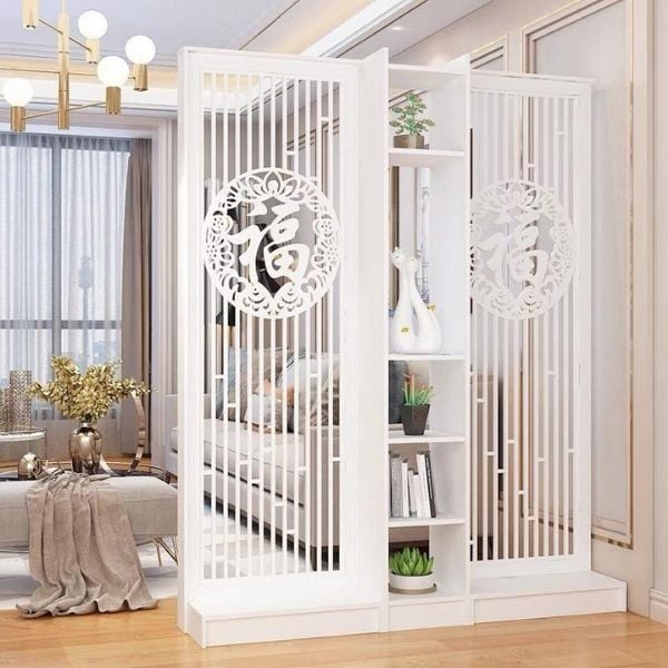 Tủ kệ kết hợp vách ngăn phòng khách -BK208