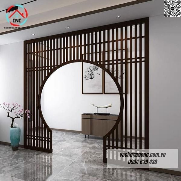 Vách ngăn cửa vòm phòng khách -BK195