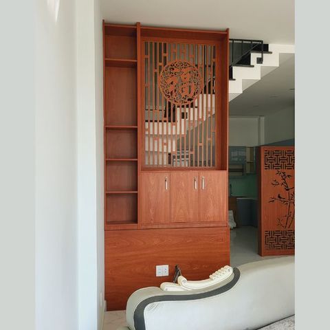  Tủ kệ gỗ trang trí phòng khách -TK32 