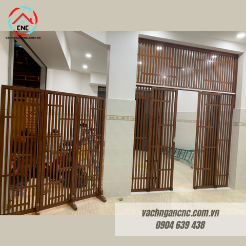  Vách ngăn cửa lùa cnc -MS32 