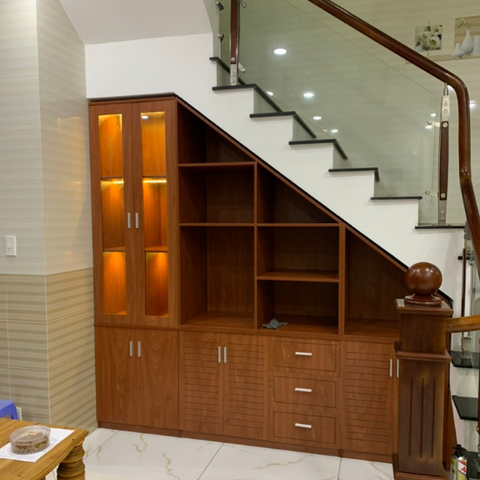  Tủ kệ gỗ trang trí phòng khách -TK42 