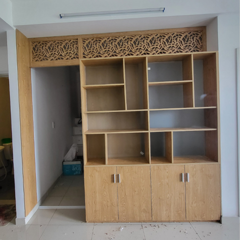  Tủ kệ gỗ trang trí phòng khách -TK44 