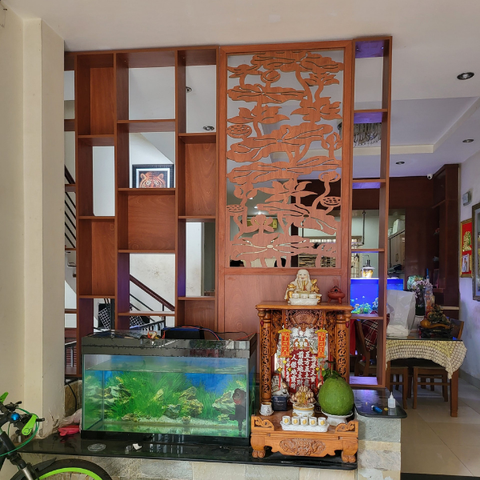  Vách ngăn sau bàn ông địa - VOD016 