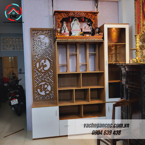  Tủ kệ gỗ trang trí phòng khách -TK46 