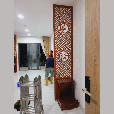  Vách ngăn sau bàn ông địa - VOD014 