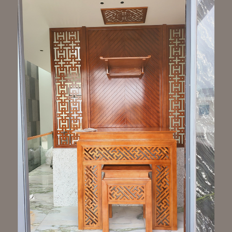  Vách ngăn treo bàn thờ - 102 