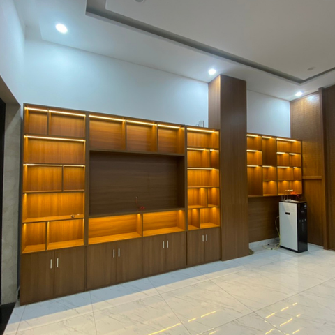  Tủ kệ gỗ trang trí phòng khách -TK38 