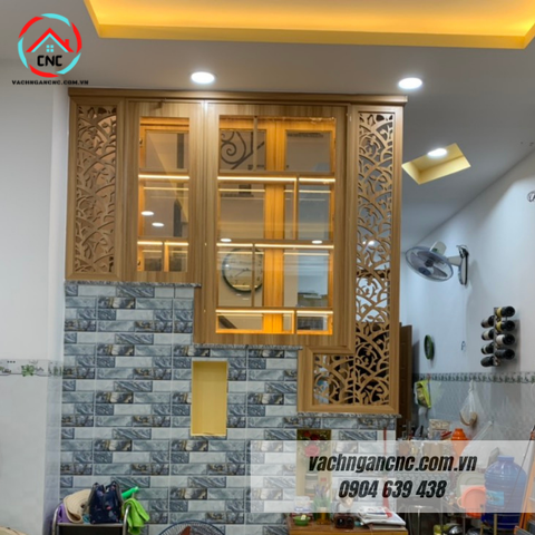  Tủ kệ gỗ trang trí phòng khách -TK40 