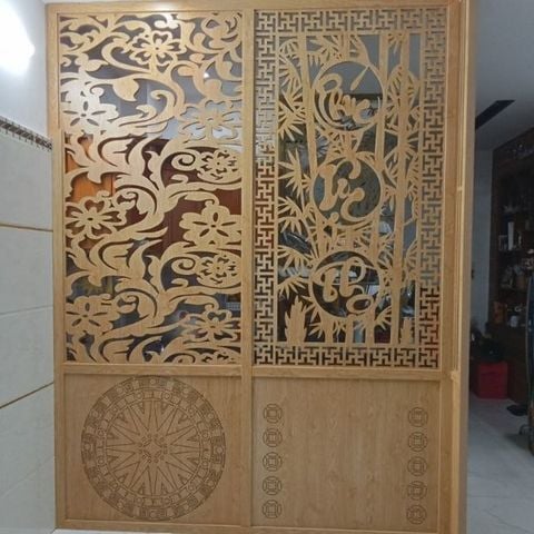  Vách ngăn phòng khách đẹp -BK178 