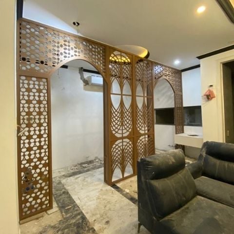  Vách ngăn phòng khách đẹp -BK180 