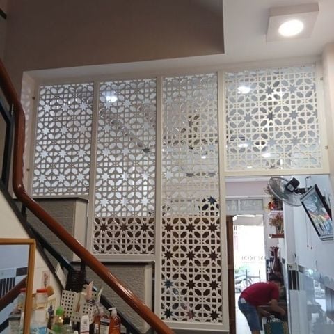  Vách ngăn cầu thang cnc- CT139 