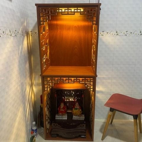  Tủ thờ 2 tầng MDF  - MS042 