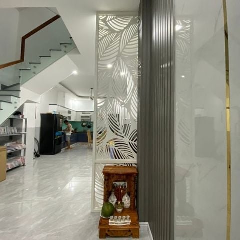  Vách chắn bàn Thần Tài chiếc lá - VOD007 