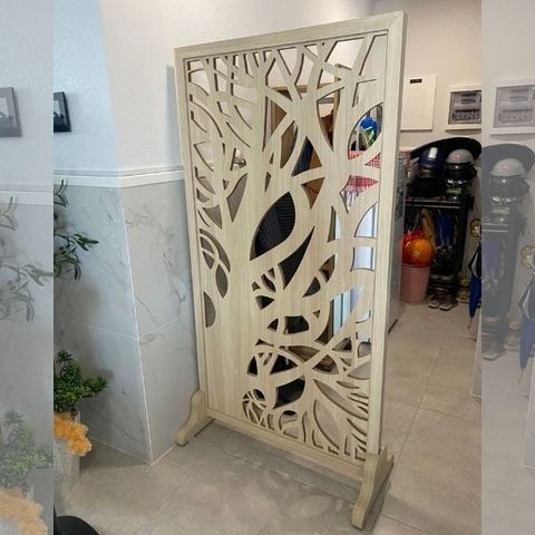  Bình phong trang trí cnc- BP24 