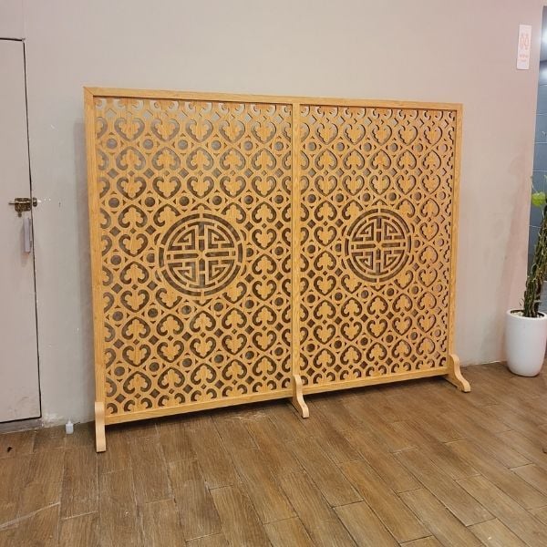  Bình phong trang trí cnc- BP26 