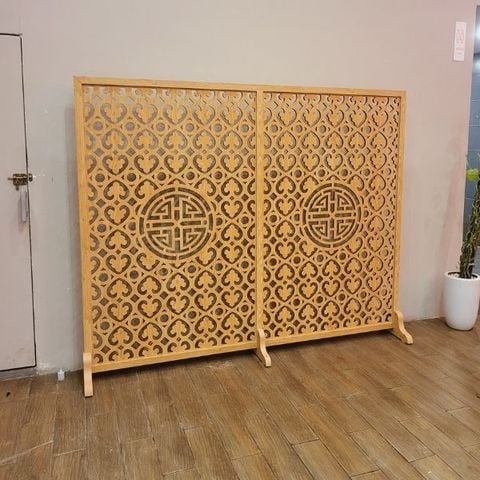  Bình phong trang trí cnc- BP26 