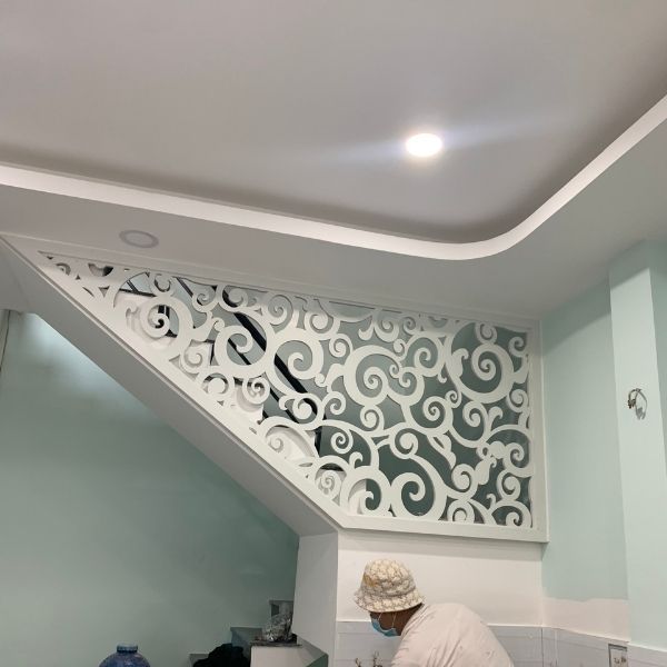 Vách ngăn cầu thang cnc- CT133