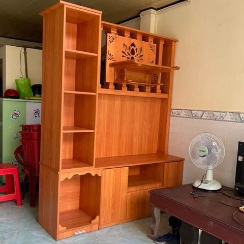 Tủ kệ gỗ trang trí phòng khách -TK49 