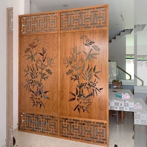  Vách ngăn phòng khách đẹp -BK182 