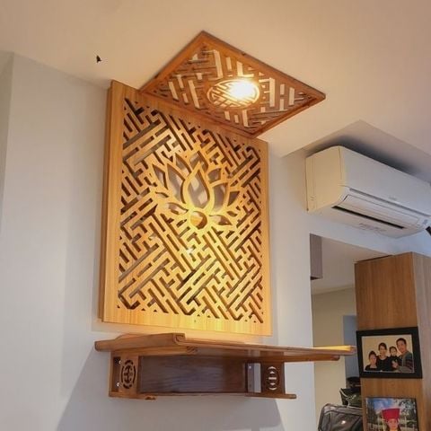  Vách ngăn treo bàn thờ - 113 