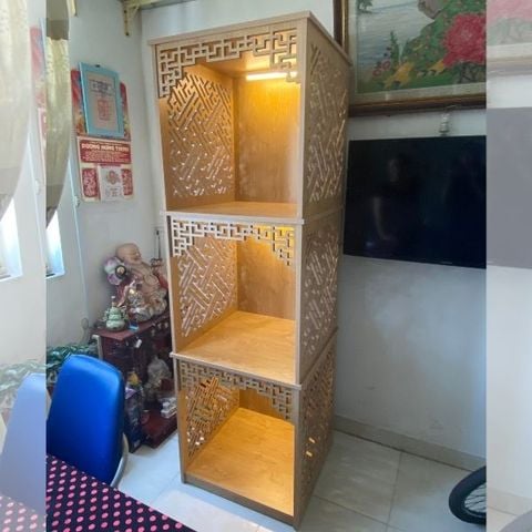  Tủ thờ 3 Tầng Gỗ MDF - MS043 