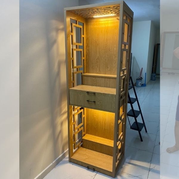  Tủ thờ 2 tầng MDF - MS040 