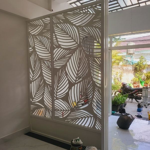 Vách ngăn phòng khách đẹp -BK165