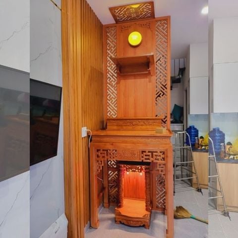  Vách ngăn treo bàn thờ - 81 
